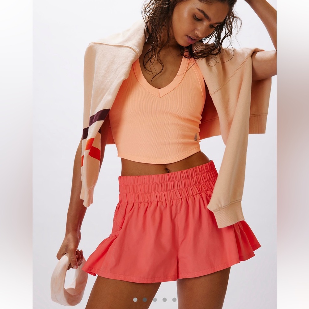 FP movement get your flirt on shorts in coral
